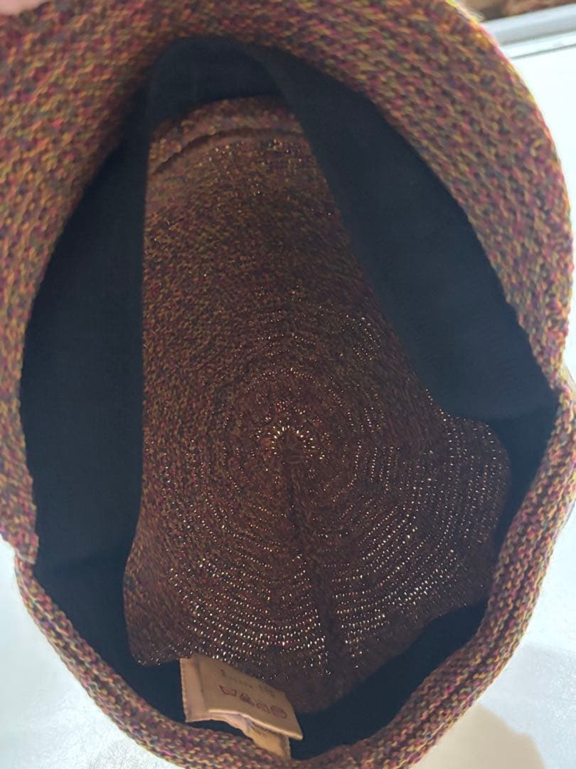 ヴィヴィアンウエストウッド　帽子　クロッシェ　キャスケット