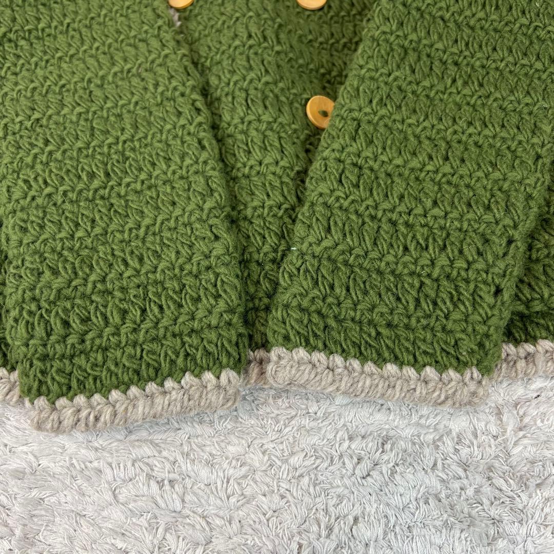 BO'S GLAD RAGS ボーズグラッドラグス　ウールコート S グリーン