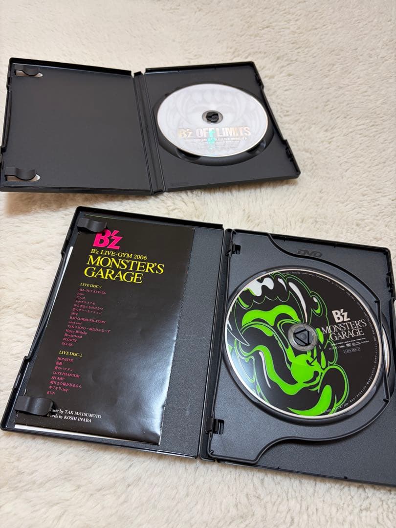 【新品あり】B'z CD/DVD/アルバム/LIVE DVD セット
