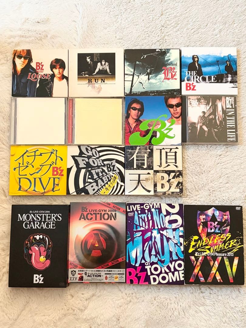 【新品あり】B'z CD/DVD/アルバム/LIVE DVD セット