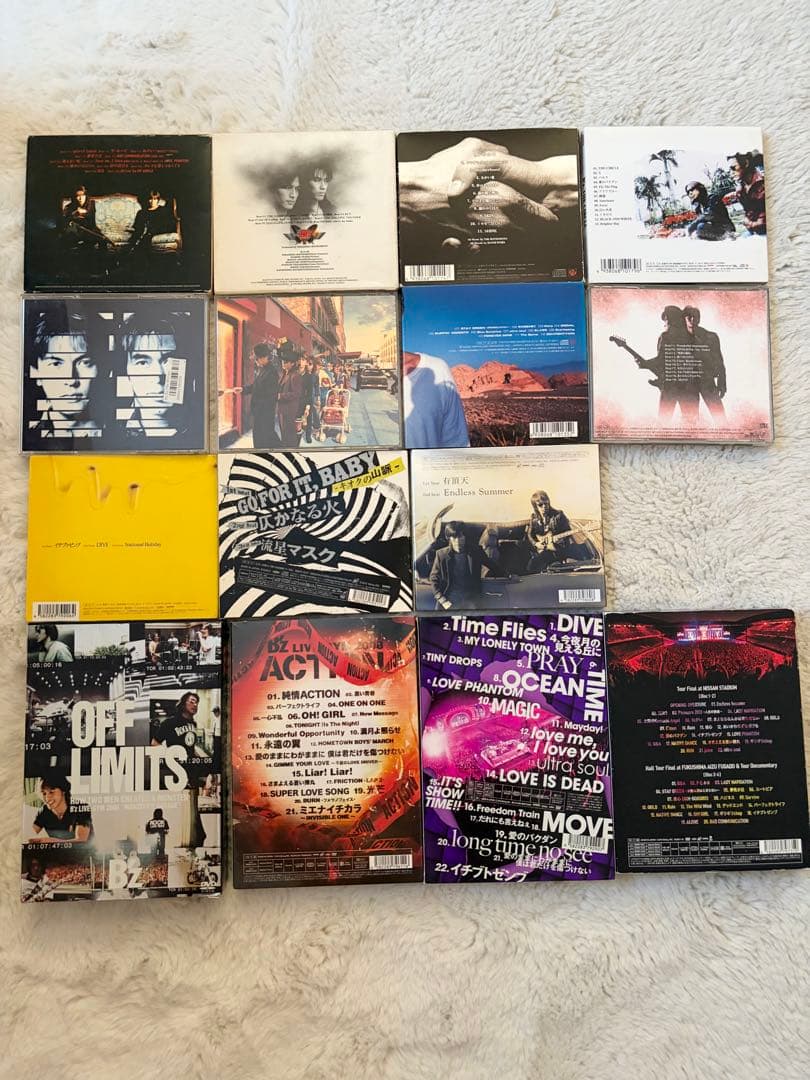 【新品あり】B'z CD/DVD/アルバム/LIVE DVD セット