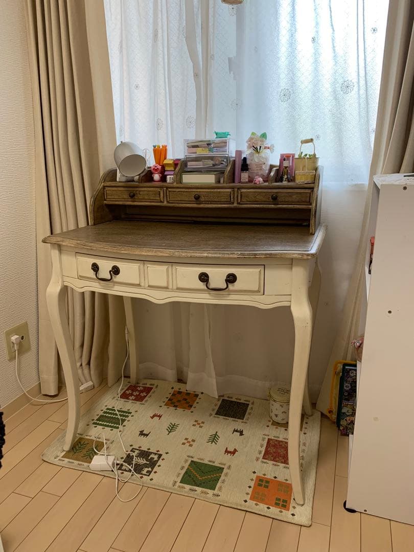 シャビーシック アンティークデスク