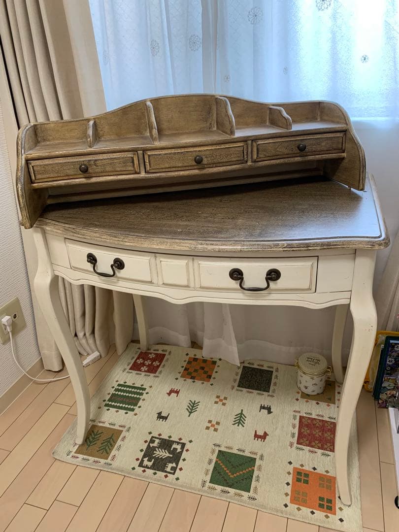 シャビーシック アンティークデスク