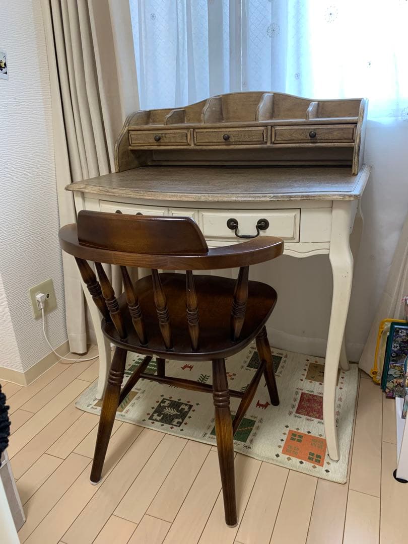 シャビーシック アンティークデスク