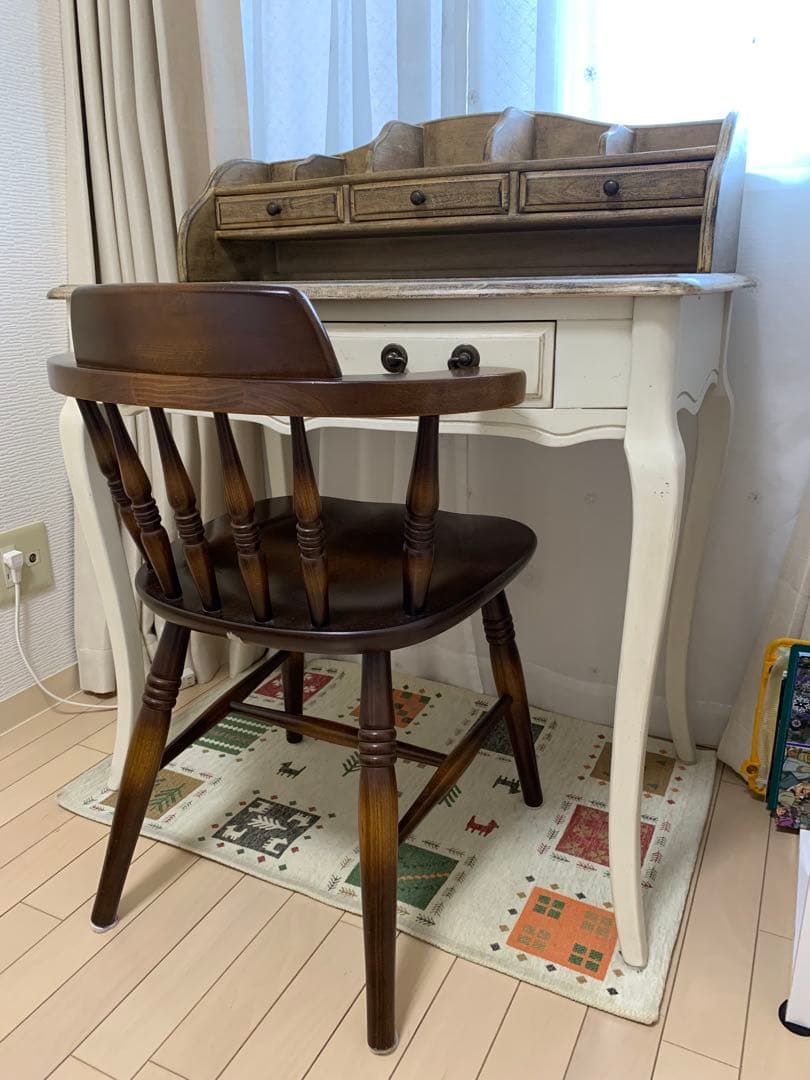 シャビーシック アンティークデスク