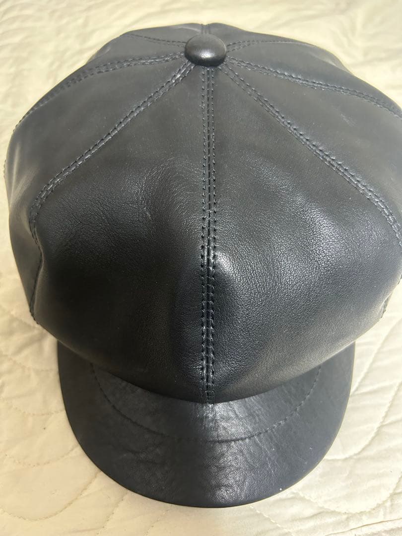 BRUNEL & CO. KLOOTCH レザーキャスケット