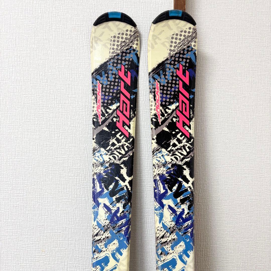 ■送料無料■ハート HEAD ■女性用スキーセット■板140靴23.5