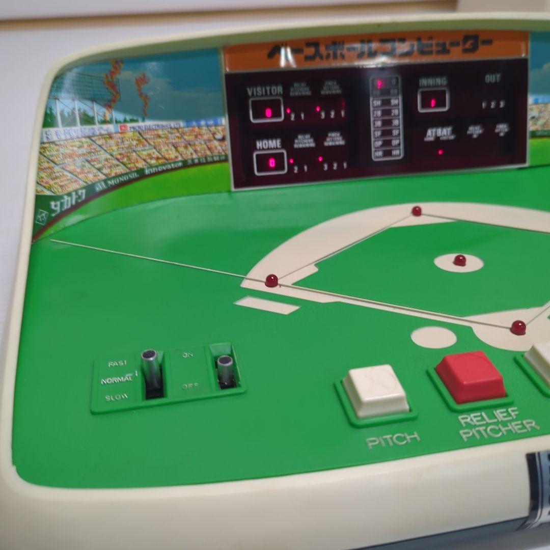 タカトク　ベースボールコンピューター　当時物　レトロ　レア　珍品