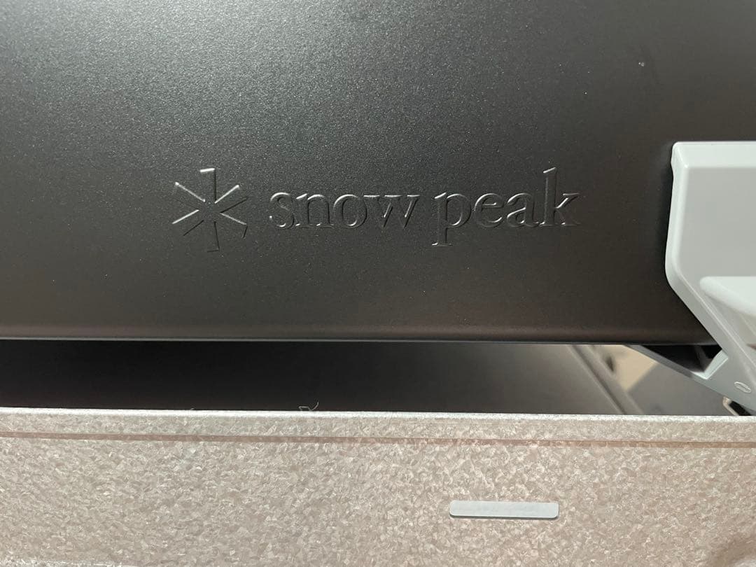 シェルフコンテナ25 マットブラック塗装済み　スノーピーク　 peak