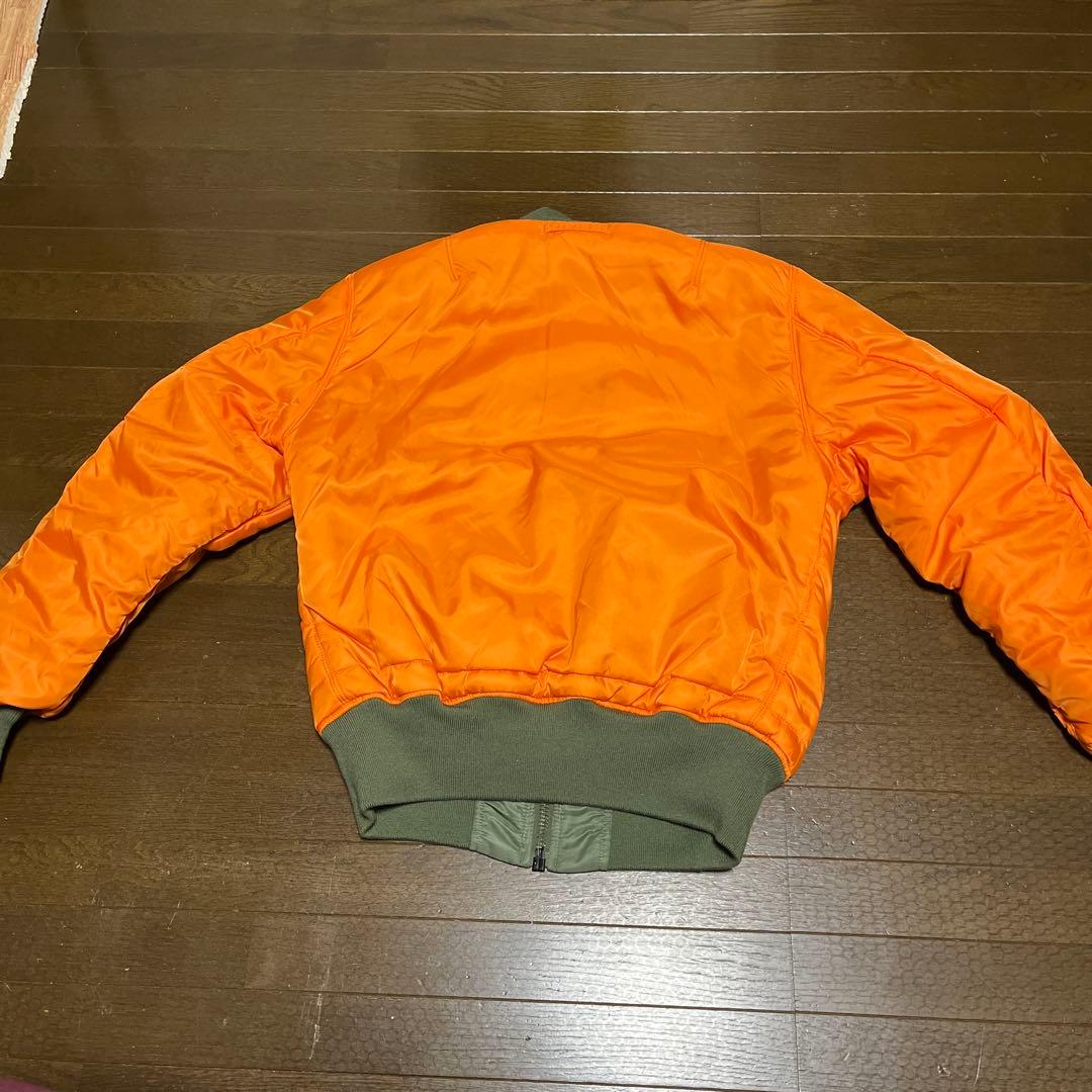 極美品ALPHA INDUSTRIES MA-1 フライトジャケット Sサイズ
