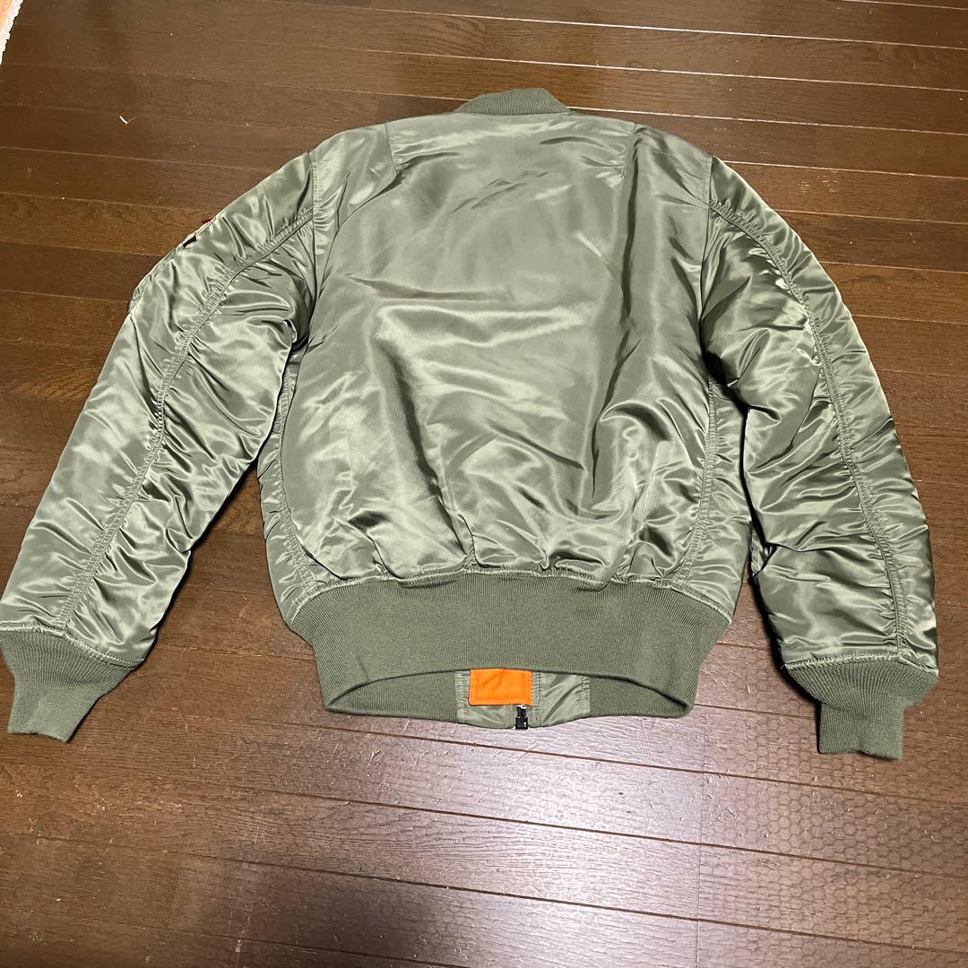 極美品ALPHA INDUSTRIES MA-1 フライトジャケット Sサイズ