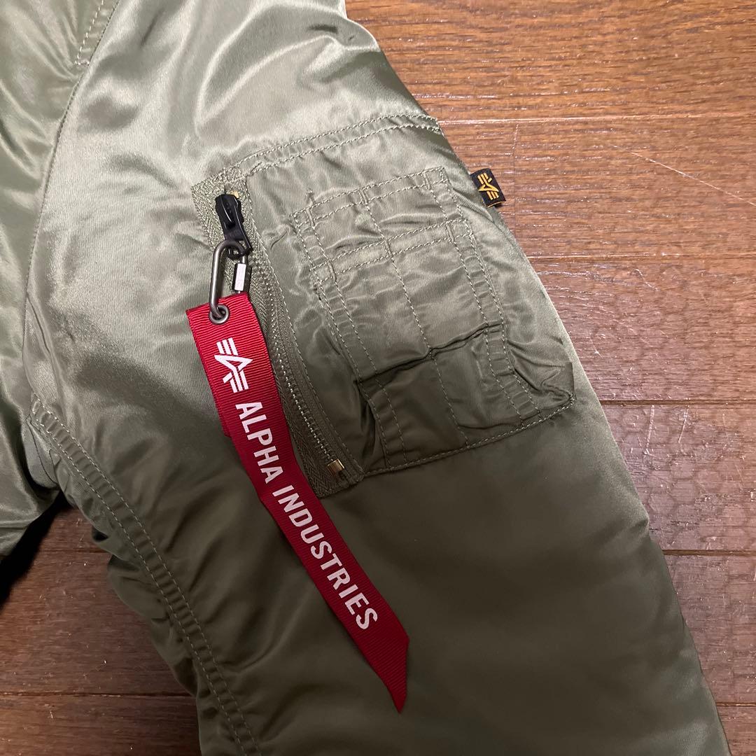 極美品ALPHA INDUSTRIES MA-1 フライトジャケット Sサイズ