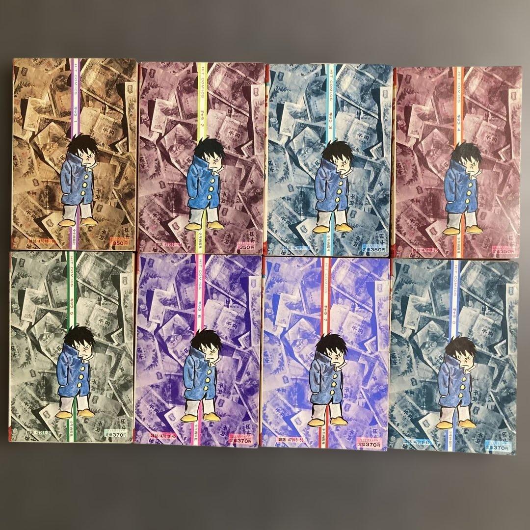 【初版・全8巻セット】ジョージ秋山『ギャラ』　少年画報社　昭和55〜56年発行