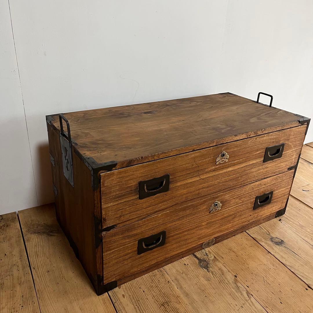 専用 アンティーク チェスト 箪笥 ローボード テレビ台 昭和レトロ z795