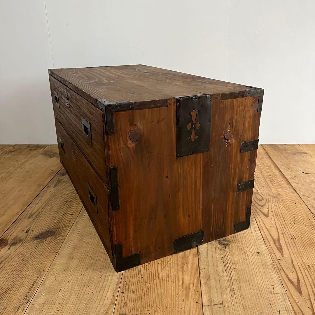 専用 アンティーク チェスト 箪笥 ローボード テレビ台 昭和レトロ z795