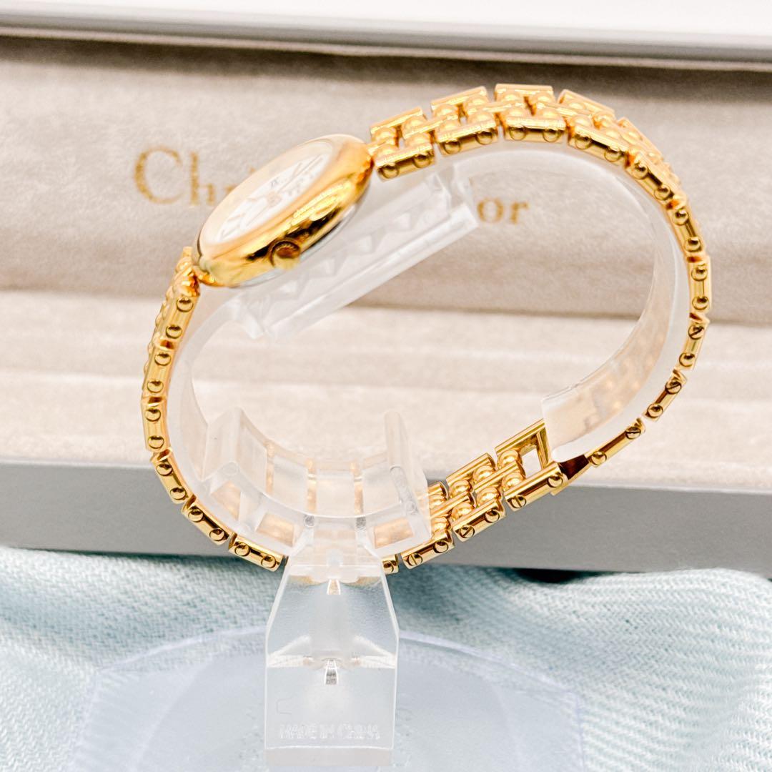 ✨Christian Dior 3019 ラウンド GPクオーツ レディース