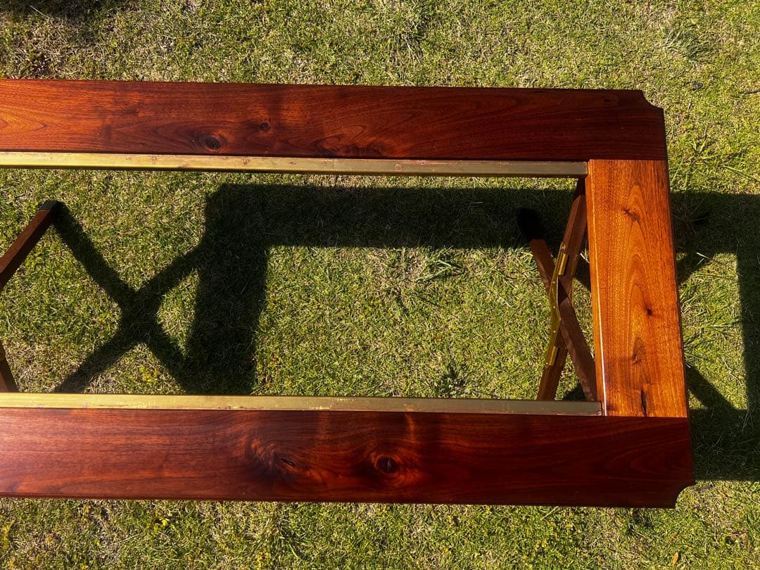 最終値下げ【NORAsフレーム リムジン ウォールナット】真鍮パネル8枚セット