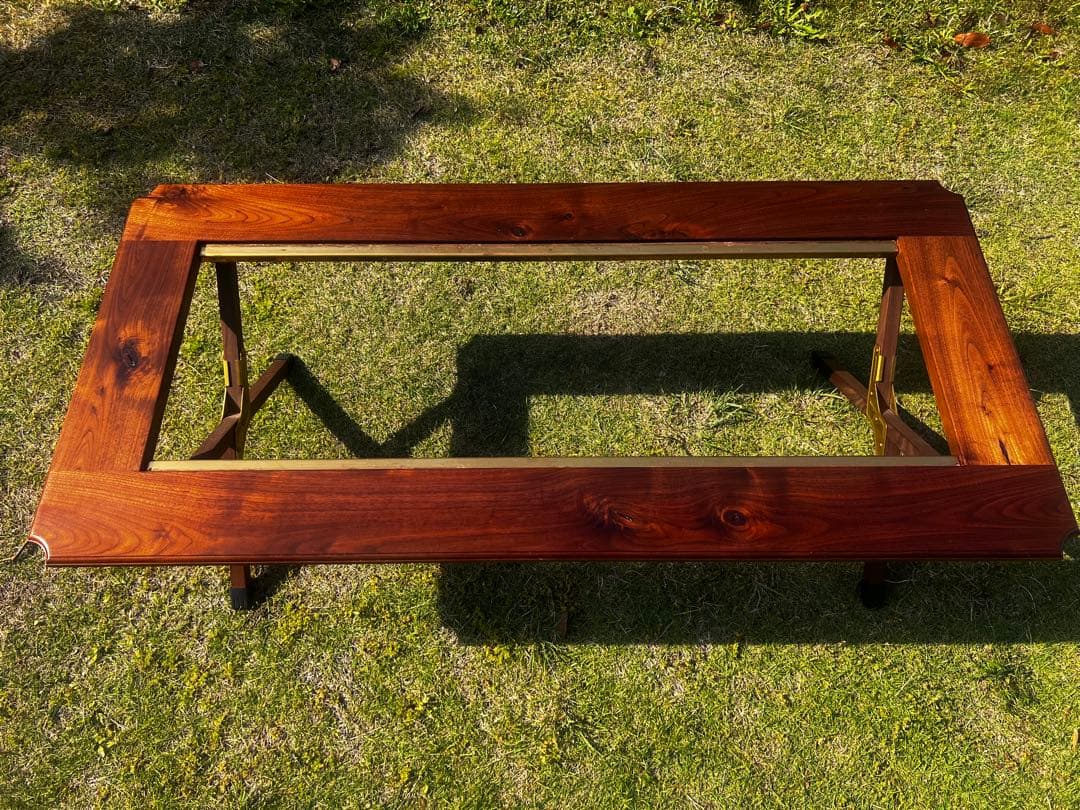 最終値下げ【NORAsフレーム リムジン ウォールナット】真鍮パネル8枚セット