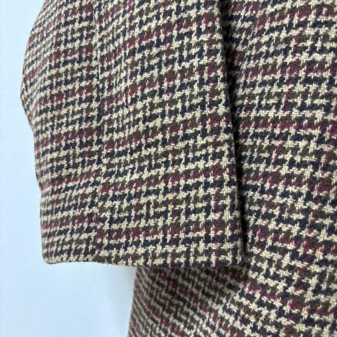 今期 完売品！レプシム ウーリーダブルミドルチェックコート