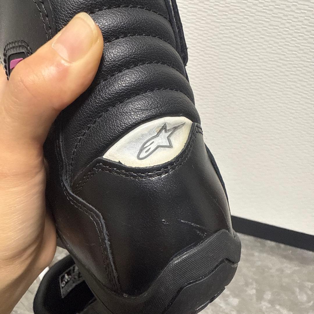 Alpinestars ブラック バイクブーツ　レディース