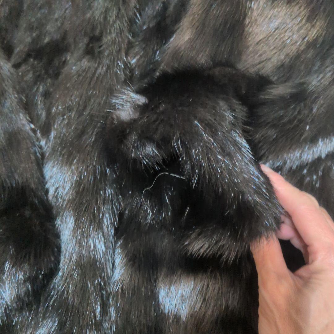 高級ミンク McSable FUR リアルファーコート 11 毛皮 ミンク