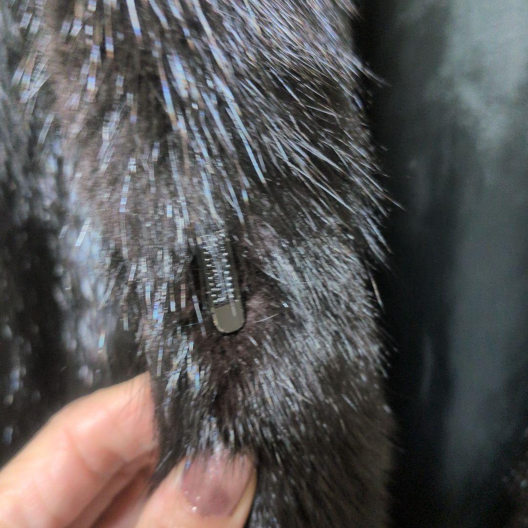 高級ミンク McSable FUR リアルファーコート 11 毛皮 ミンク