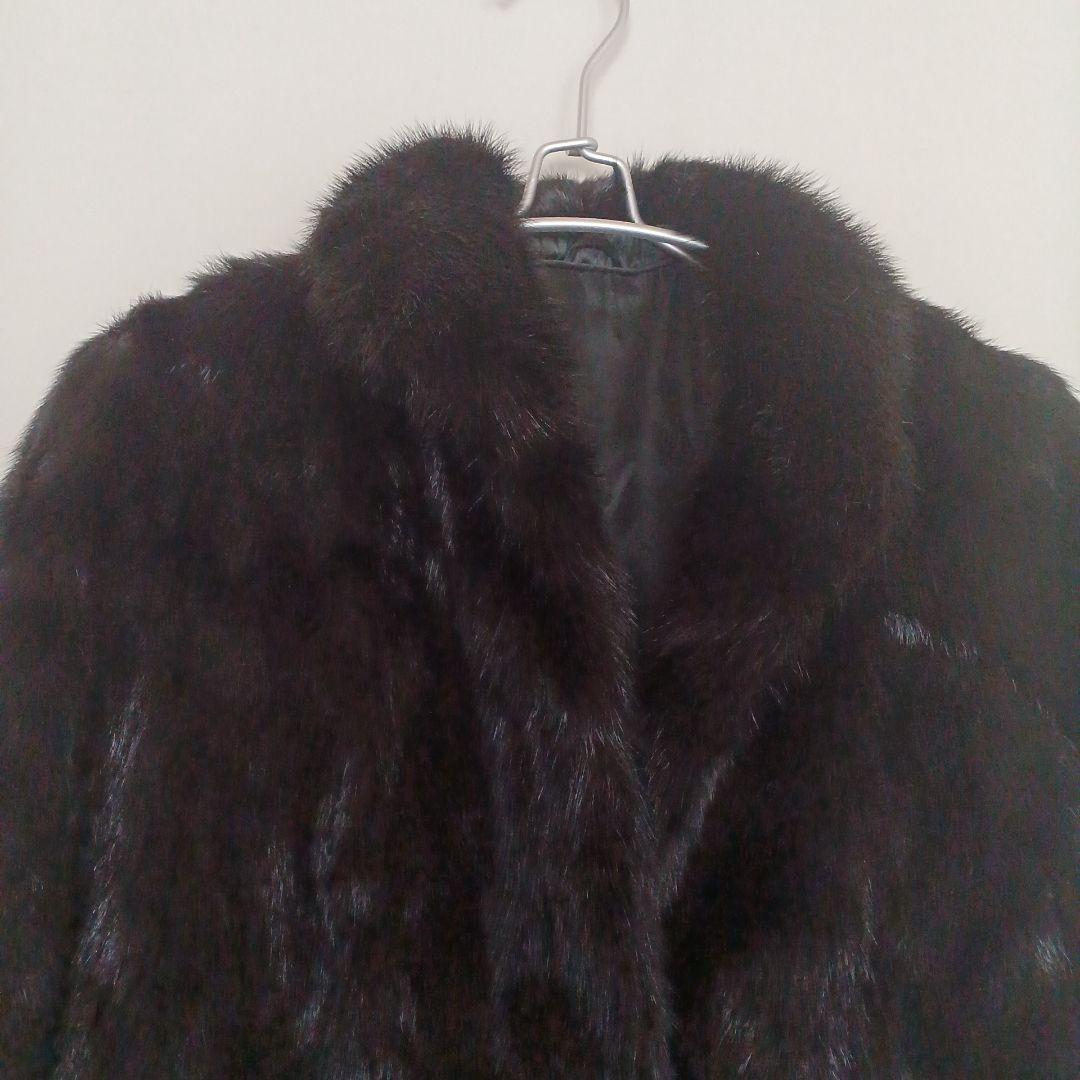 高級ミンク McSable FUR リアルファーコート 11 毛皮 ミンク