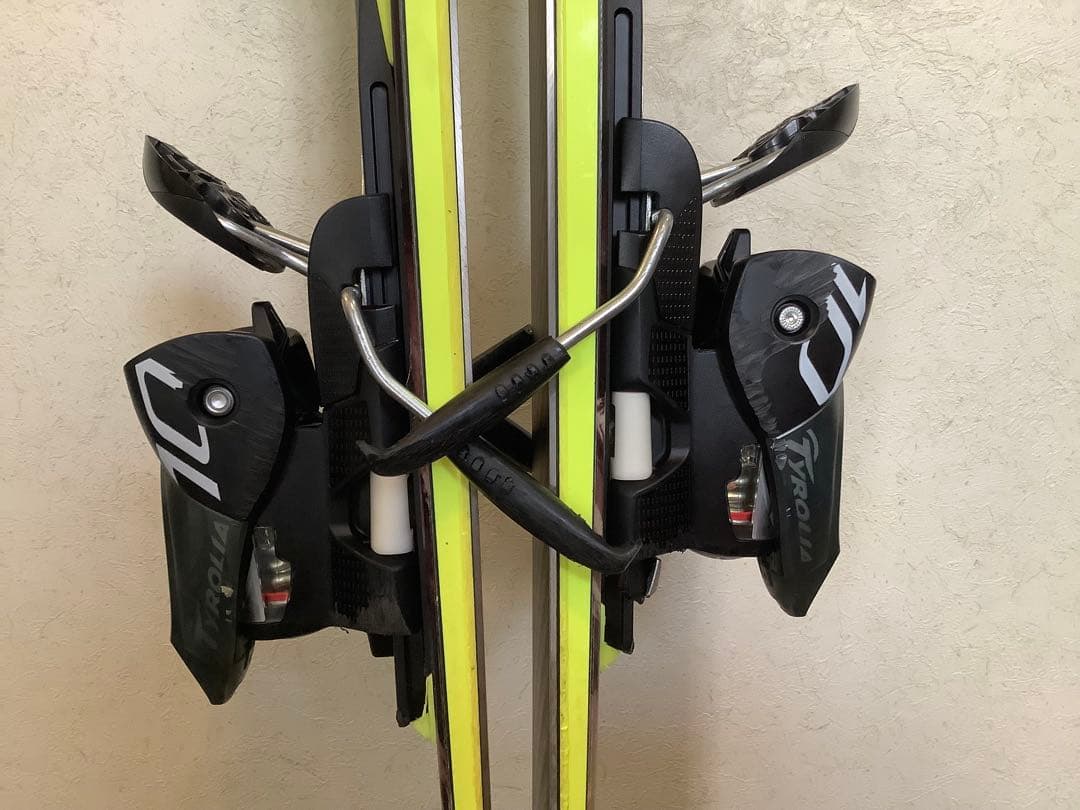 カーピングスキー板 163cm ツインチップ レールビンディング付 Hanson