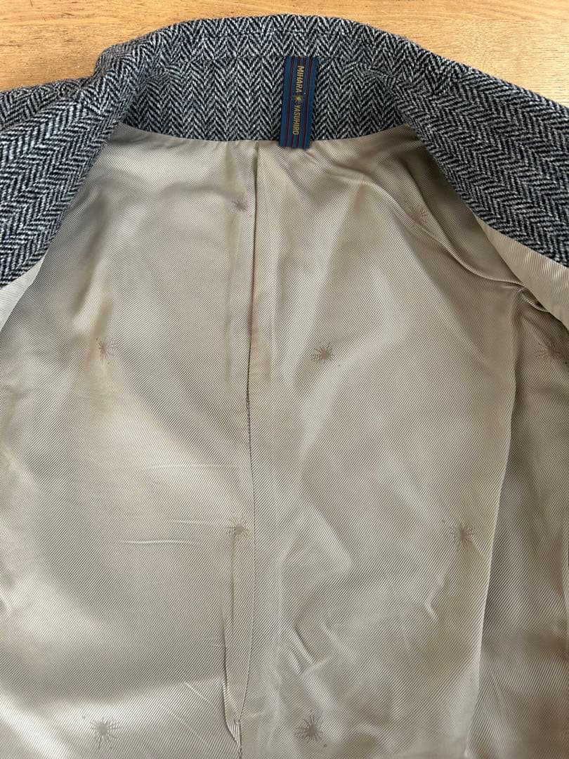 MIHARA YASUHIRO ミハラヤスヒロ ツイード テーラード ジャケット