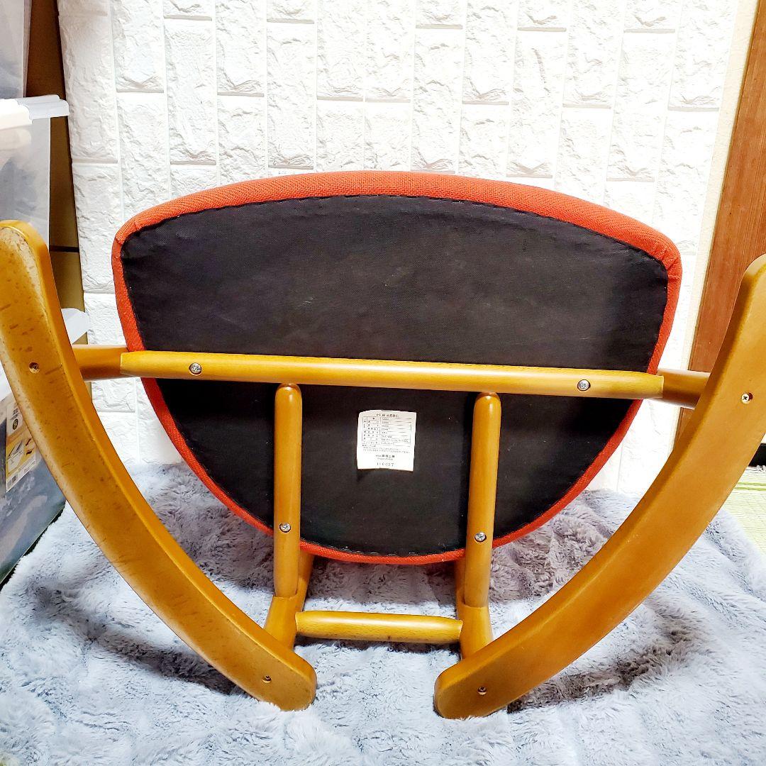 無限工房 かに座椅子 ローチェア バリアフリー　福竹産業