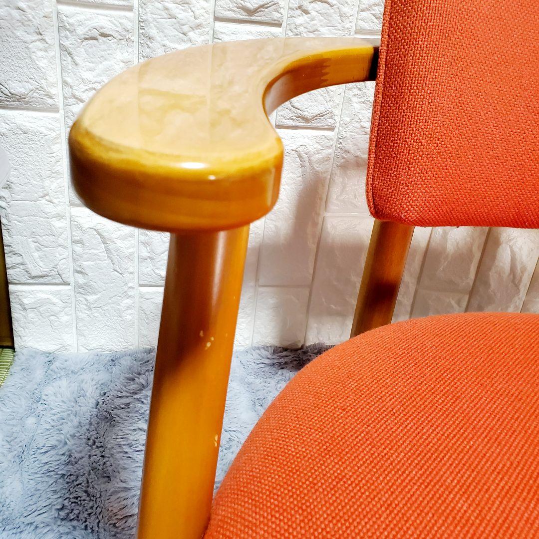 無限工房 かに座椅子 ローチェア バリアフリー　福竹産業