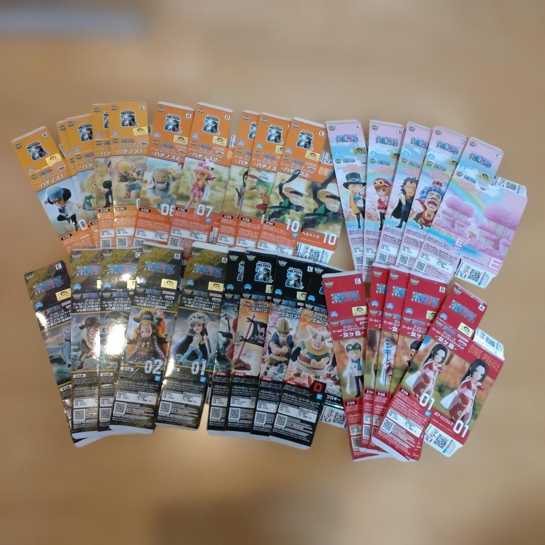 30体　ワンピース　ワーコレ　ワールドコレクタブルフィギュア