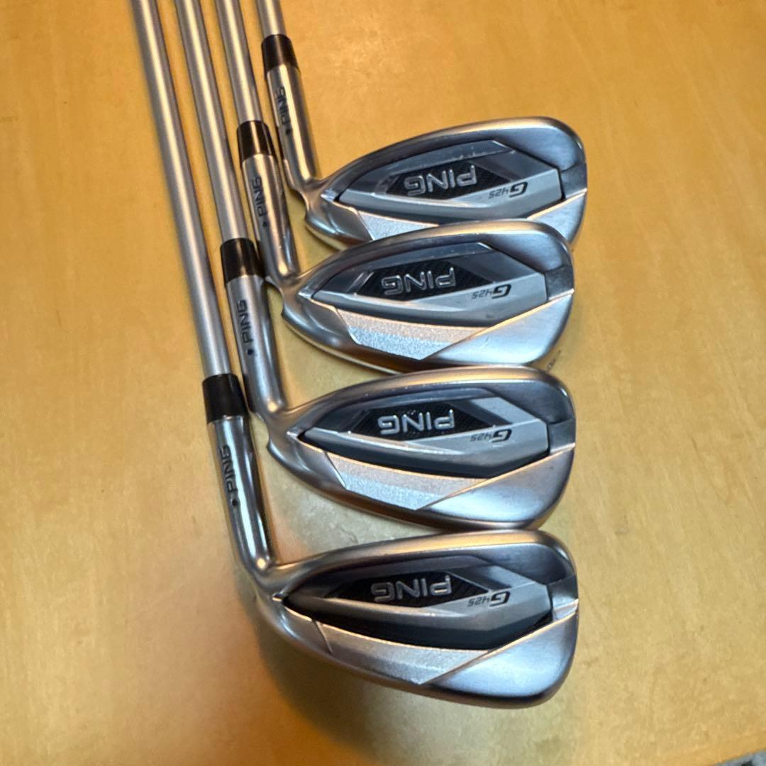PING G425(7-PW)4本 アイアンセット MCI-60 フレックス　R