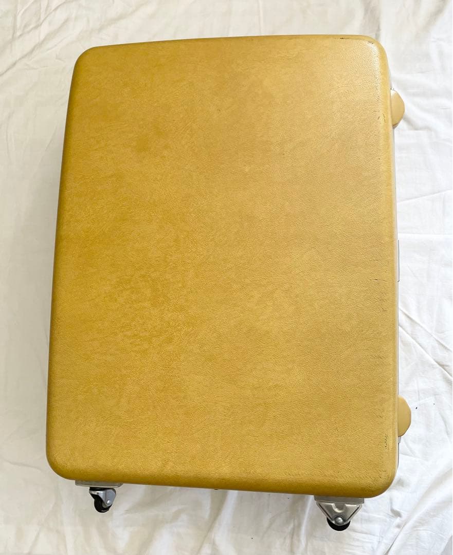 チャイビンテージ　サムソナイト　samsonite トランクケースイエロー