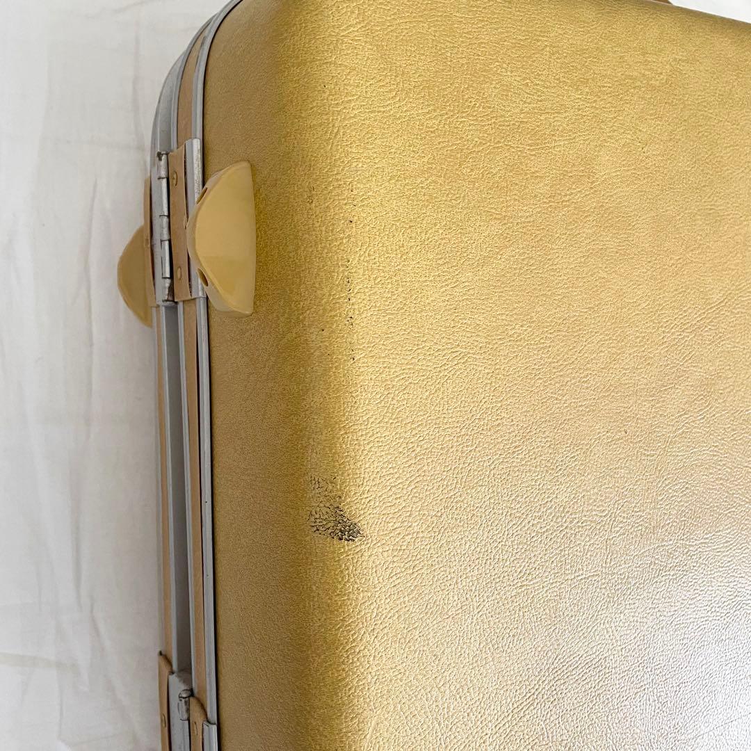 チャイビンテージ　サムソナイト　samsonite トランクケースイエロー