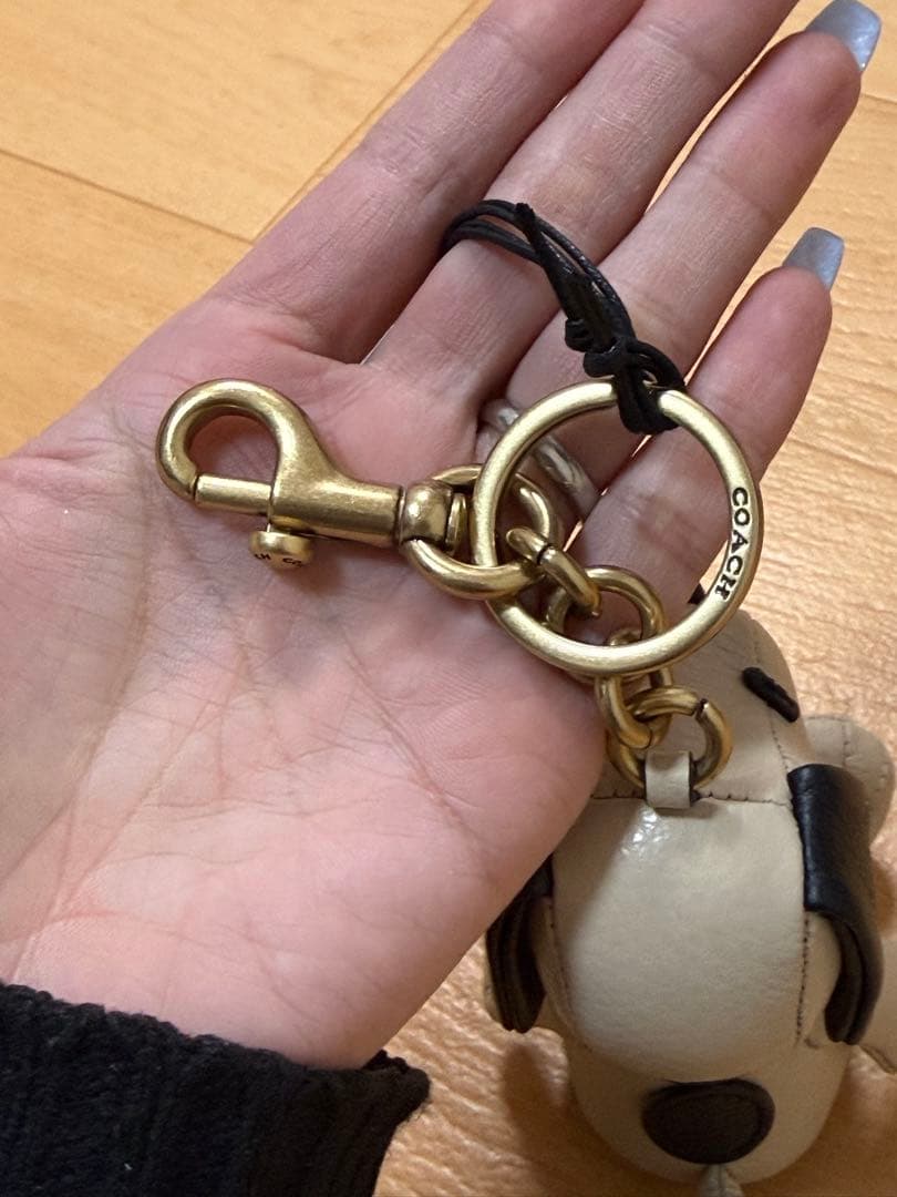 A*i様 COACH スヌーピーキーホルダー