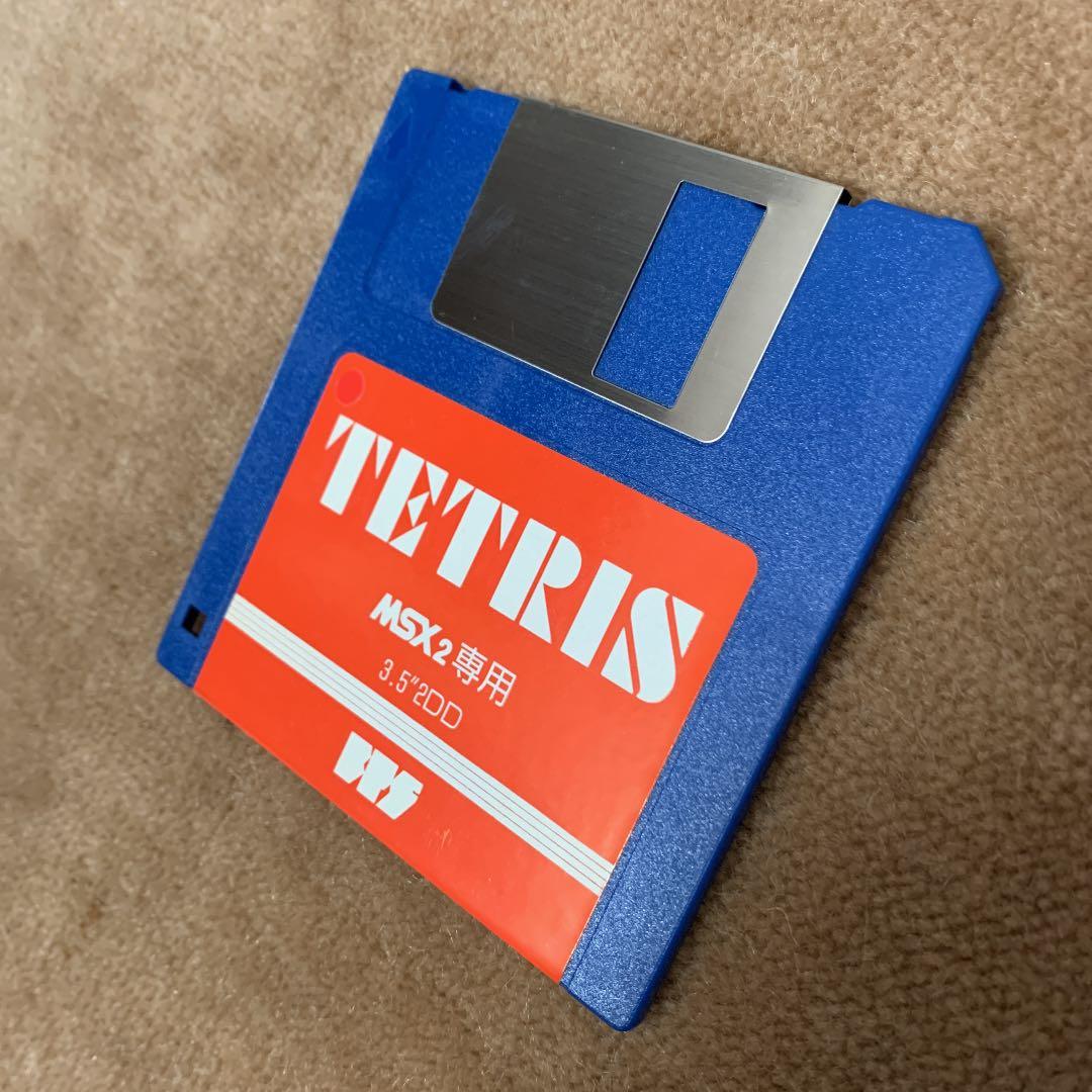 【美品】【箱なし】テトリス　TETRIS MSX2