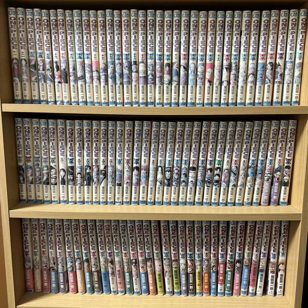 ONE PIECE 1巻〜107巻　カバー付
