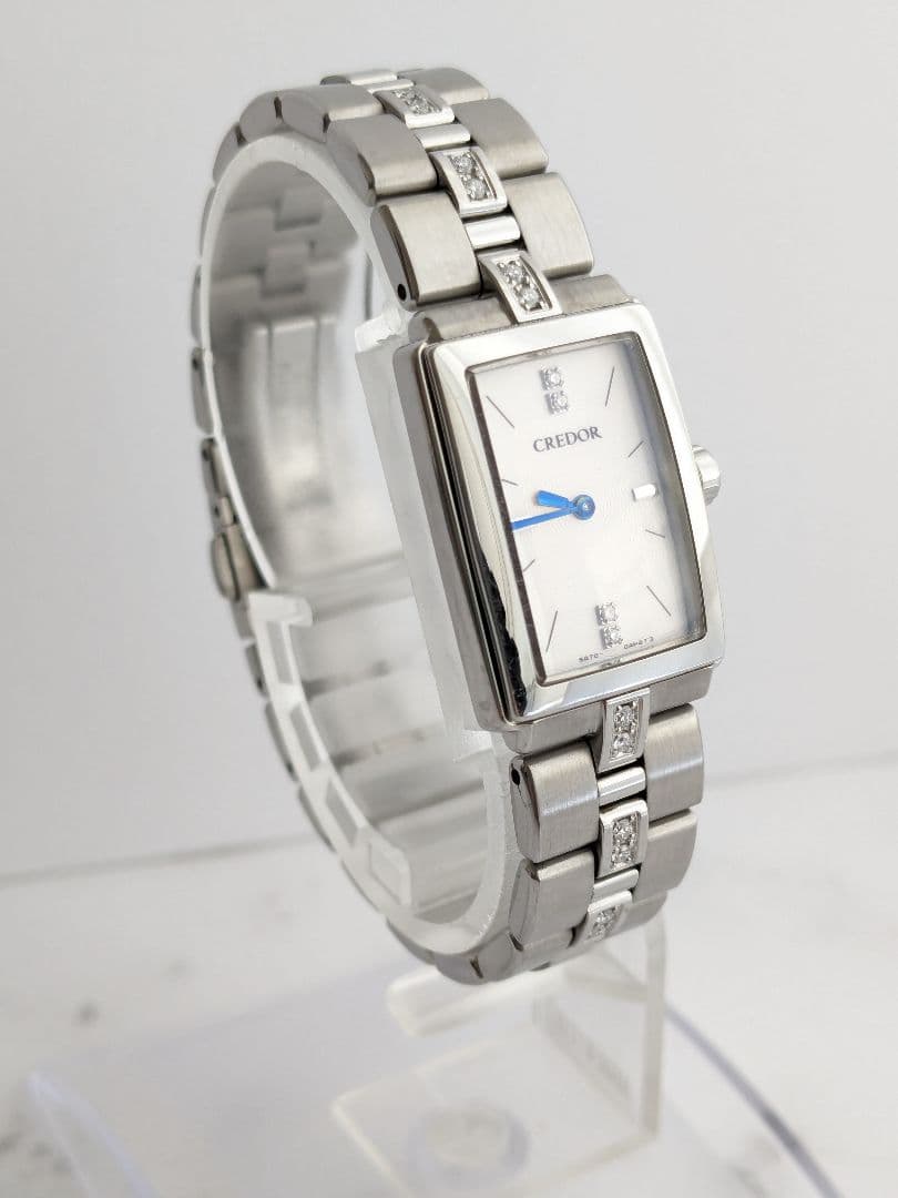 電池切れ 箱付 クレドール CREDOR アクア セイコー SEIKO ジャンク