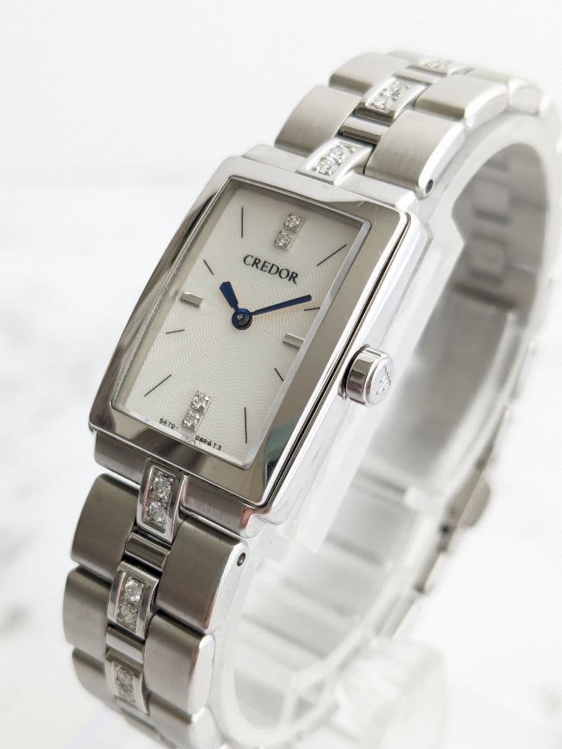 電池切れ 箱付 クレドール CREDOR アクア セイコー SEIKO ジャンク
