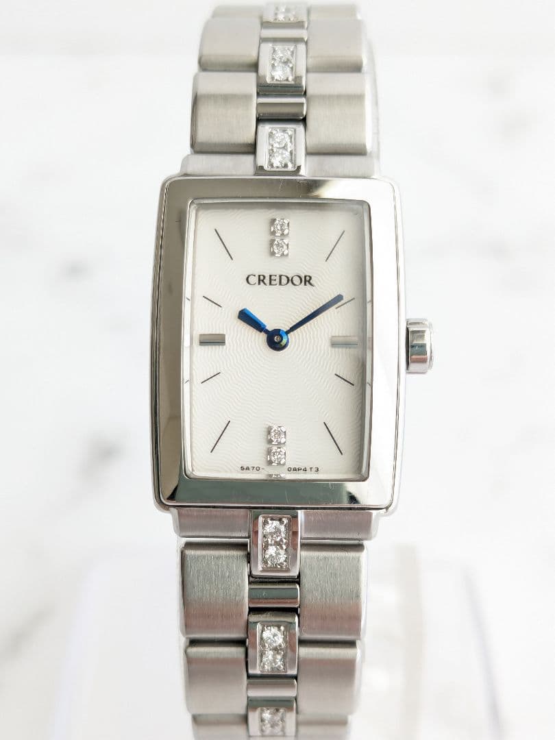 電池切れ 箱付 クレドール CREDOR アクア セイコー SEIKO ジャンク