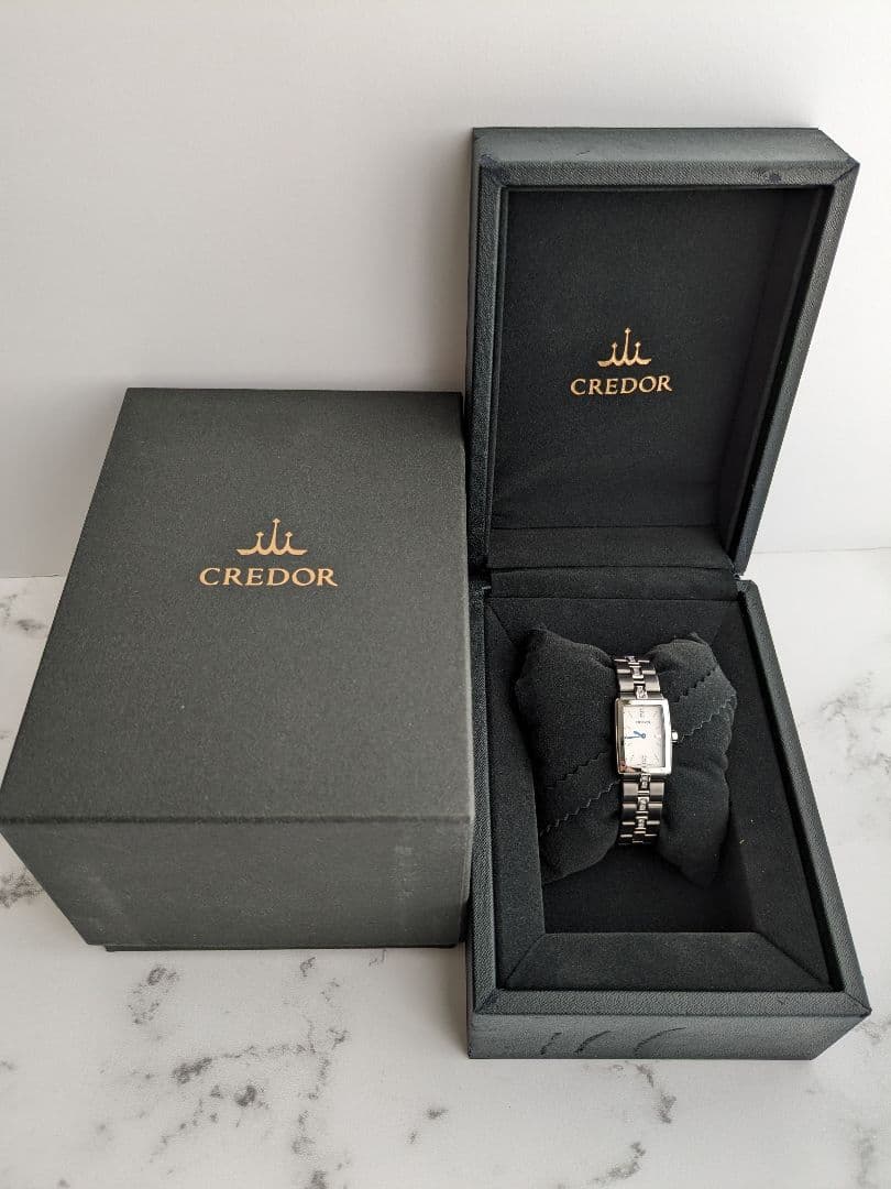 電池切れ 箱付 クレドール CREDOR アクア セイコー SEIKO ジャンク