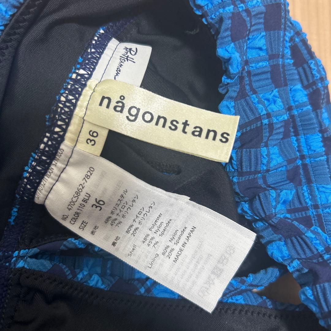 nagonstans✖️ロンハーマン水着 36 青チェック