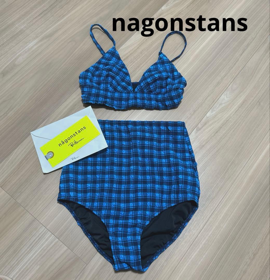 nagonstans✖️ロンハーマン水着 36 青チェック