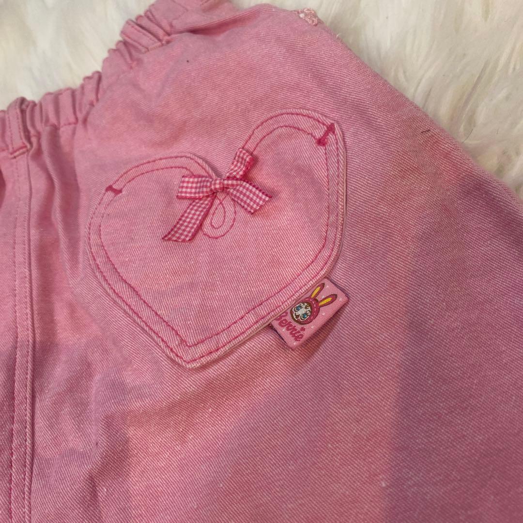 mezzo piano ベリエちゃん刺繍　スカート　140