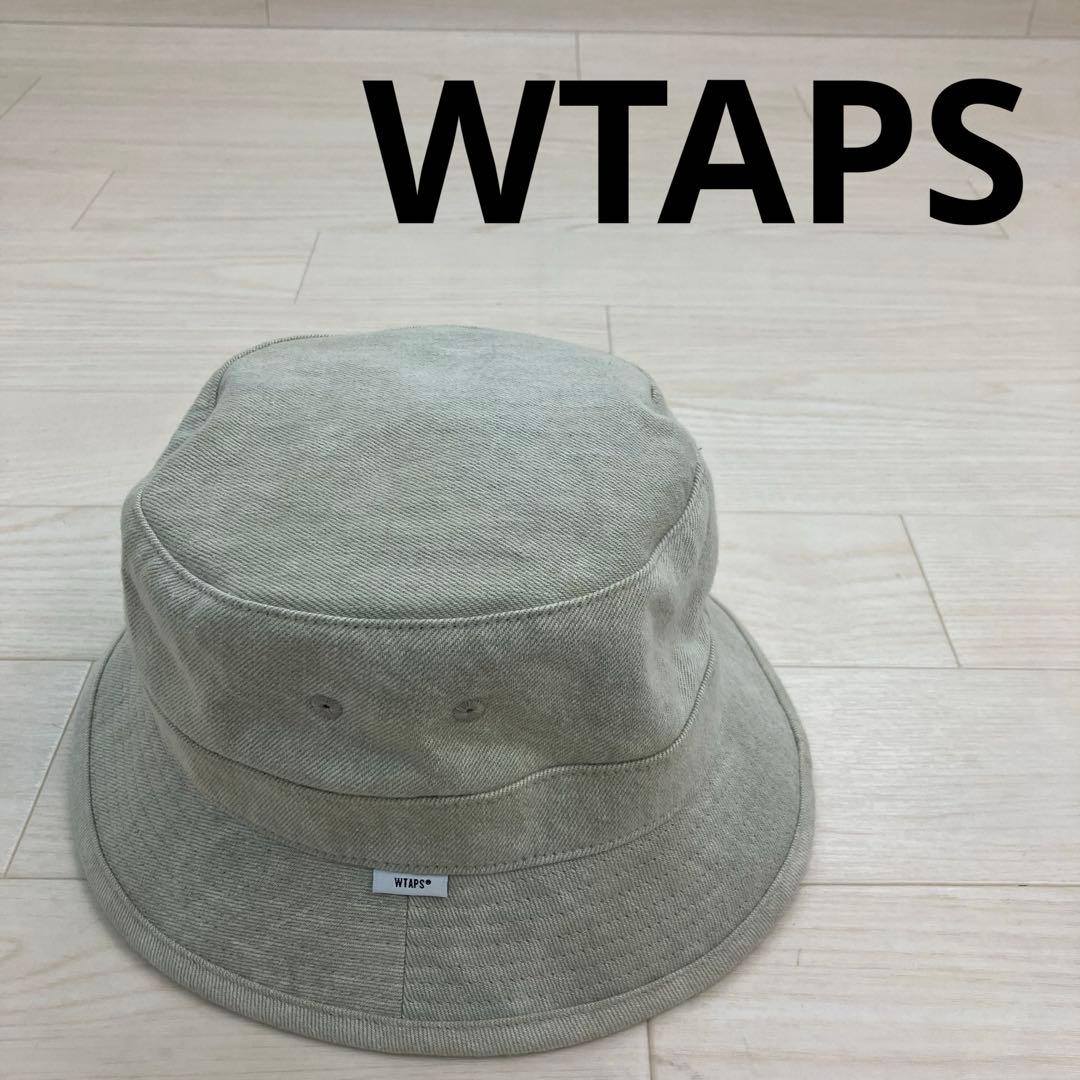 WTAPS ダブルタップス バケハ コットン デニム サイズ2 ベージュ系