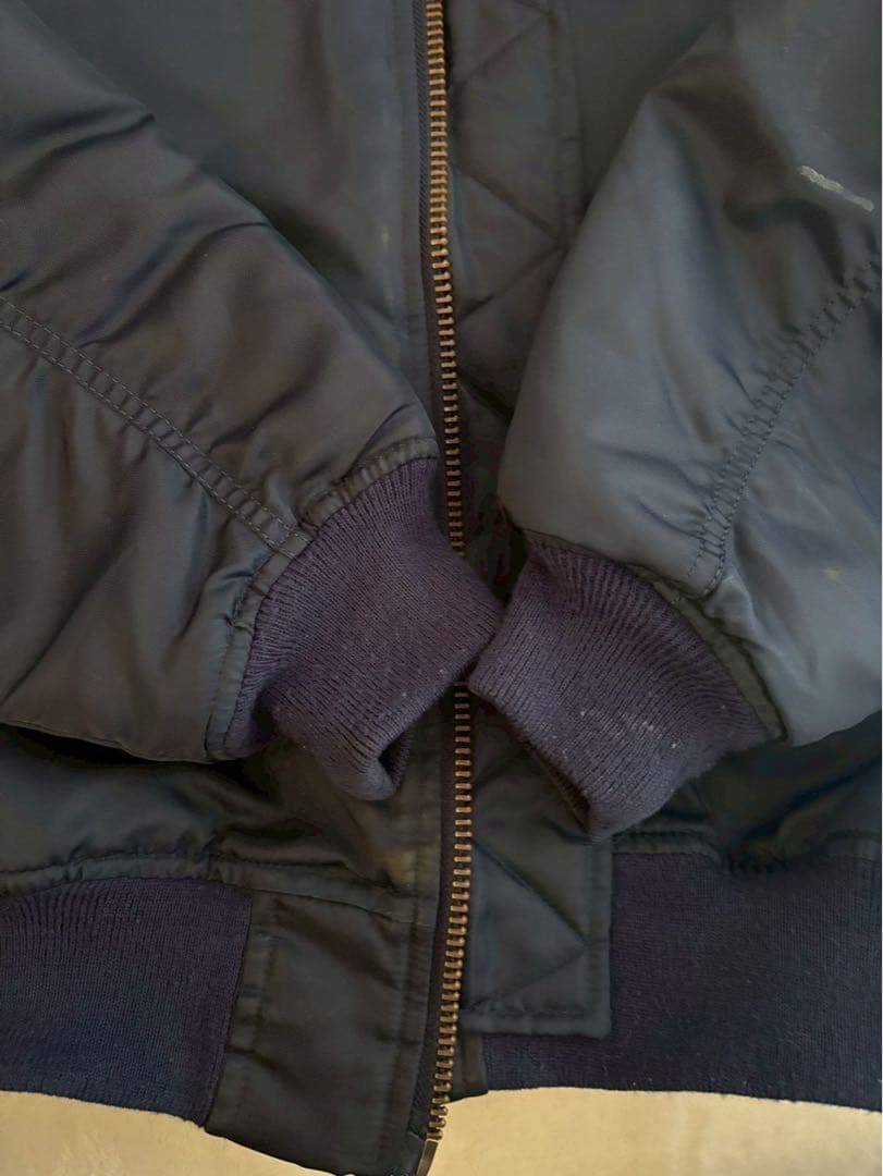 サントリー BOSS ボスジャン MA-1 初代 フライトジャケット 刺繍 古着