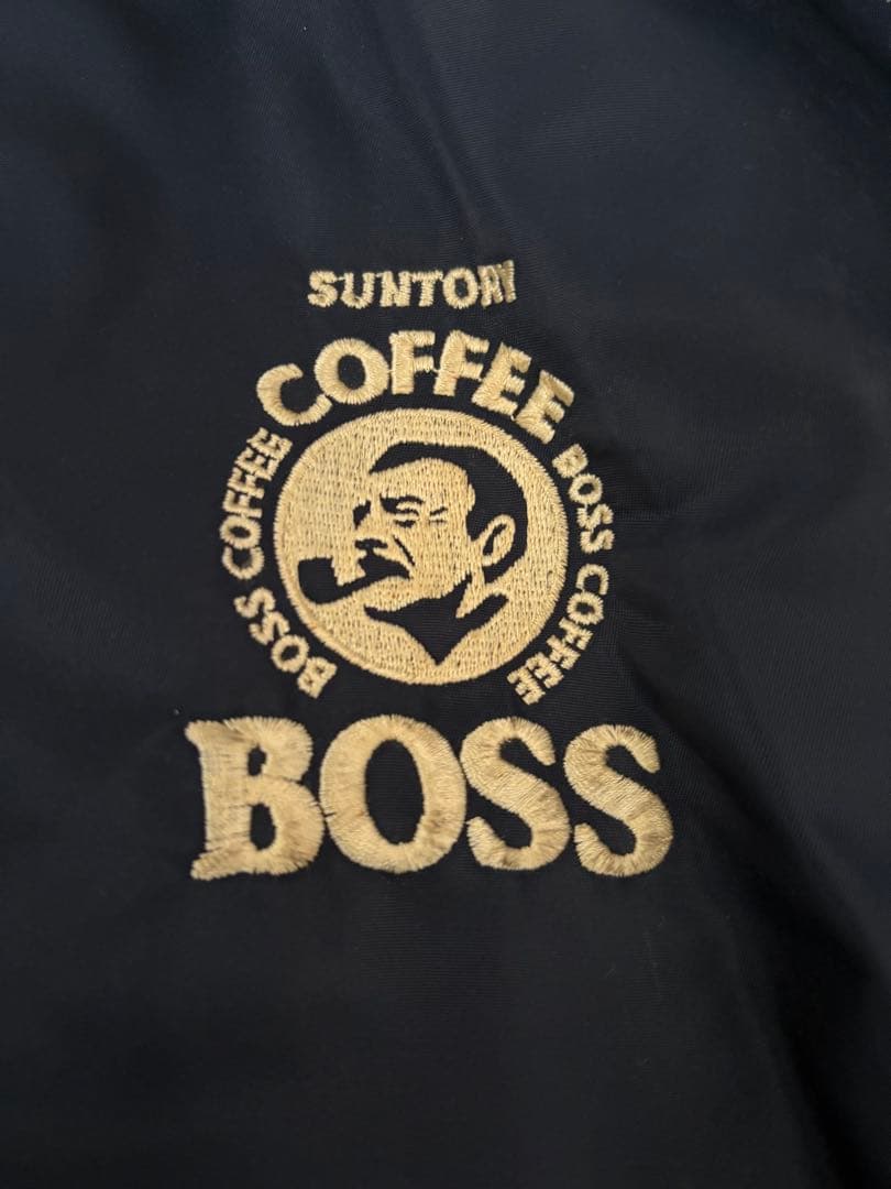 サントリー BOSS ボスジャン MA-1 初代 フライトジャケット 刺繍 古着