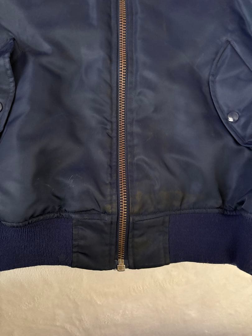 サントリー BOSS ボスジャン MA-1 初代 フライトジャケット 刺繍 古着