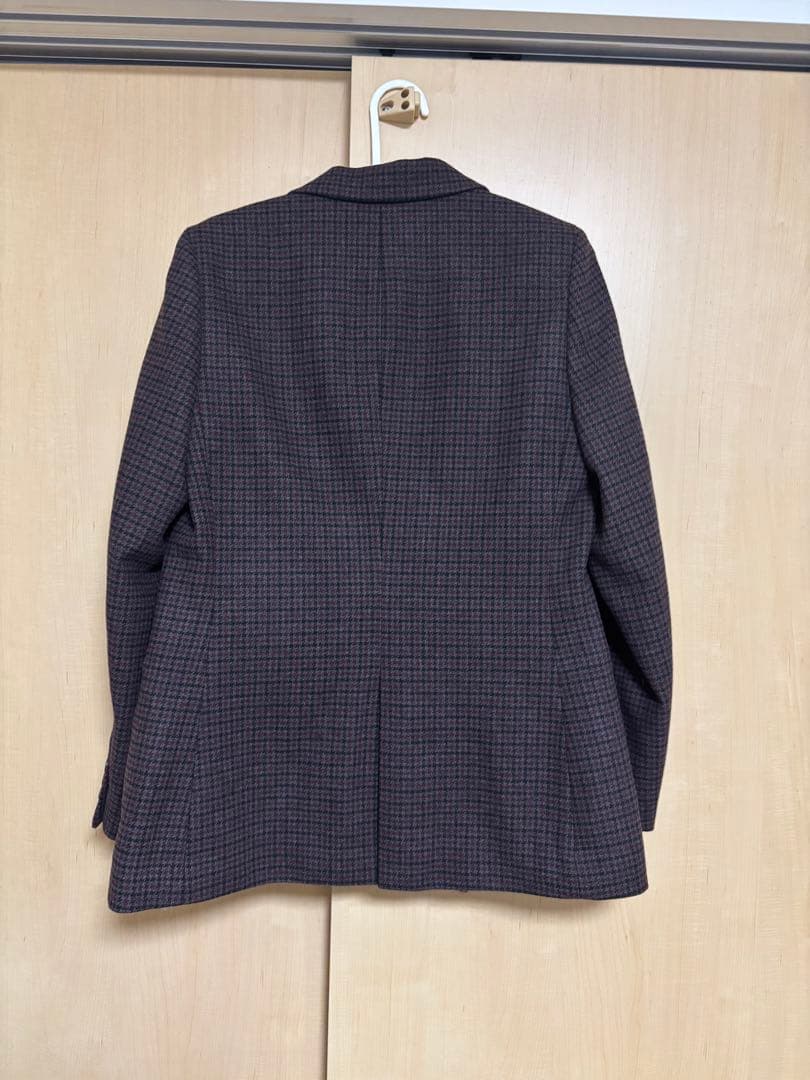 ユニクロC ダークブラウン テーラードジャケット セットアップ